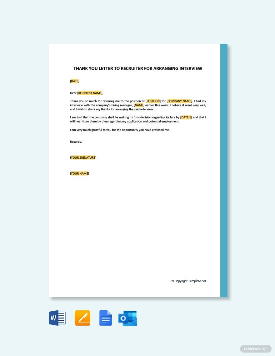 FREE Job Offer Letter PDF Template Download Template