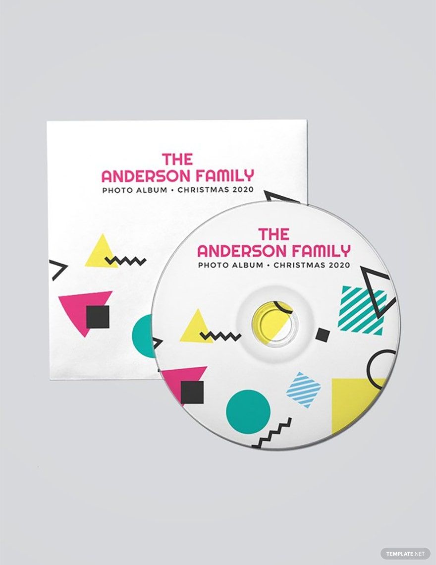 Free CD DVD Label Template