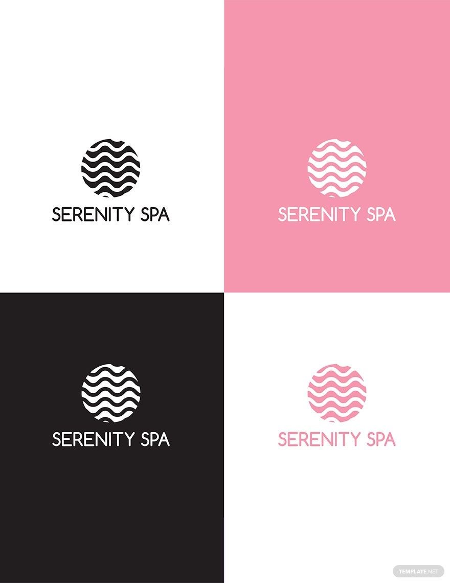 Spa Logo Design Template