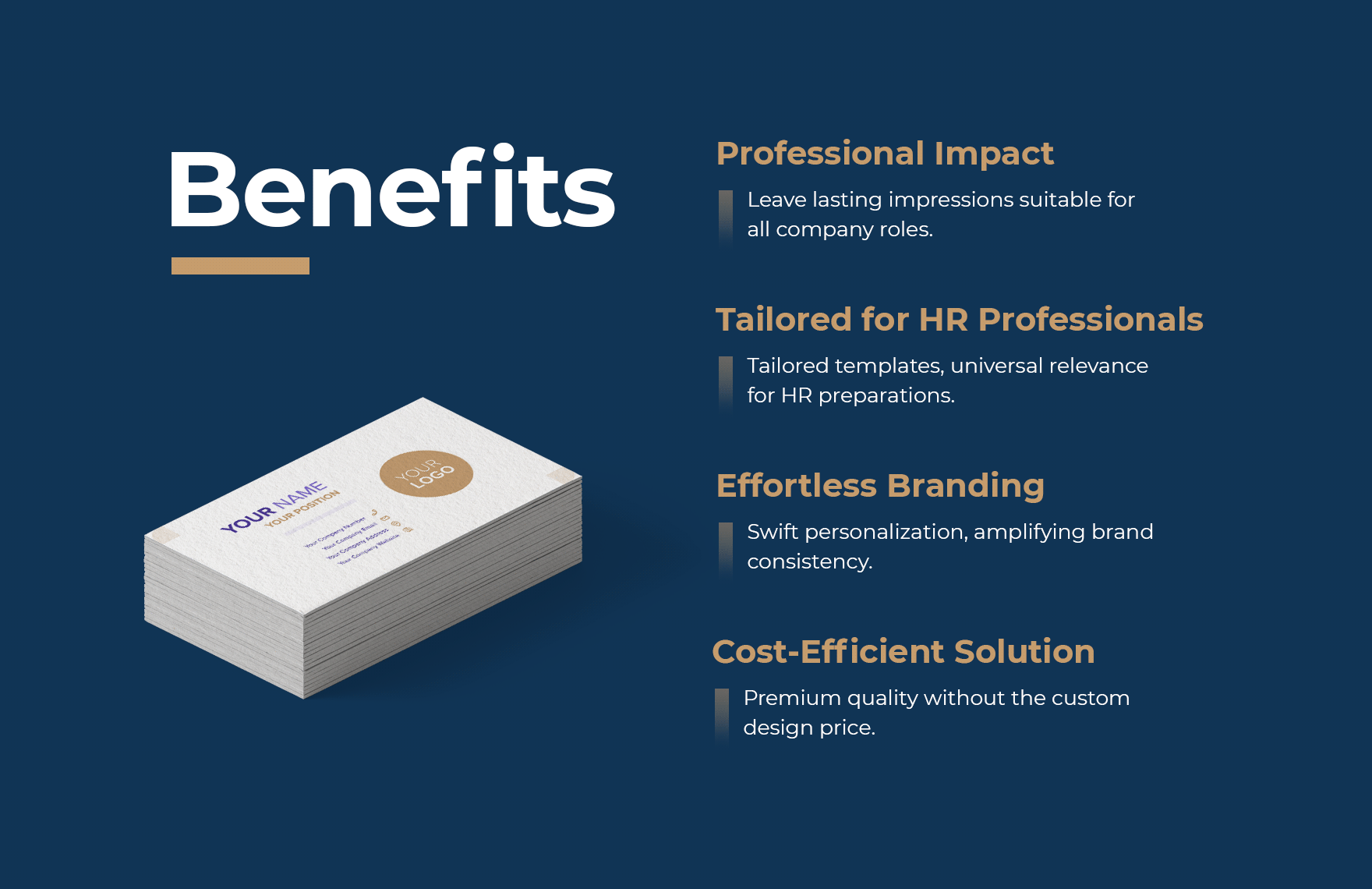 Business Analyst Business Card Template