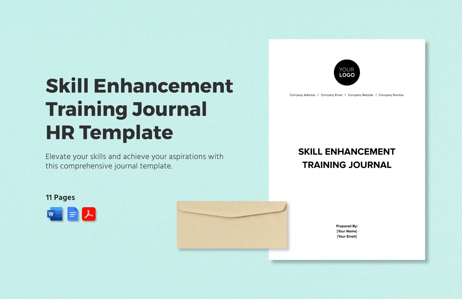 Skill Enhancement Training Journal HR Template