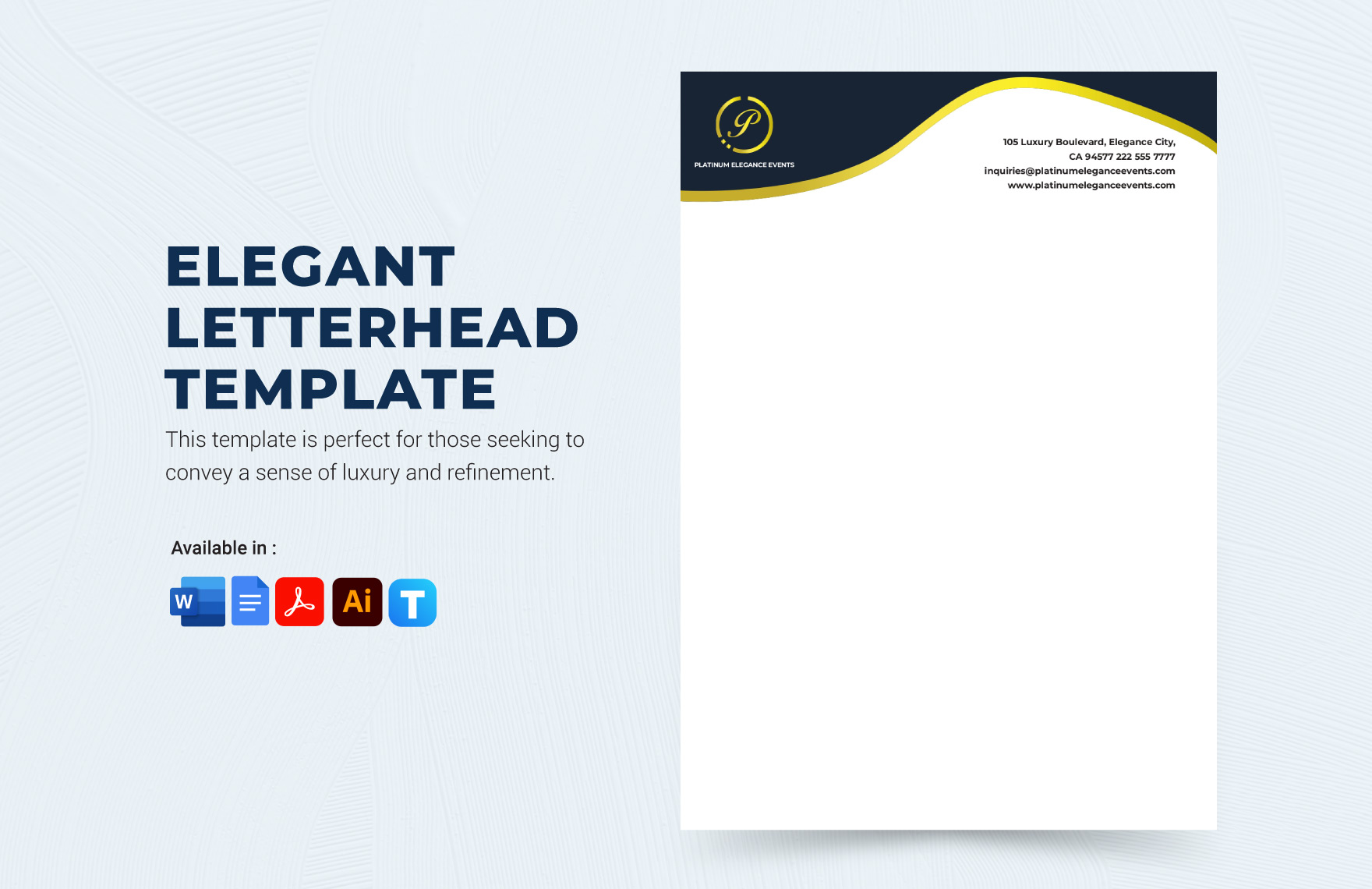 Free Letterhead Templates in Illustrator to Download