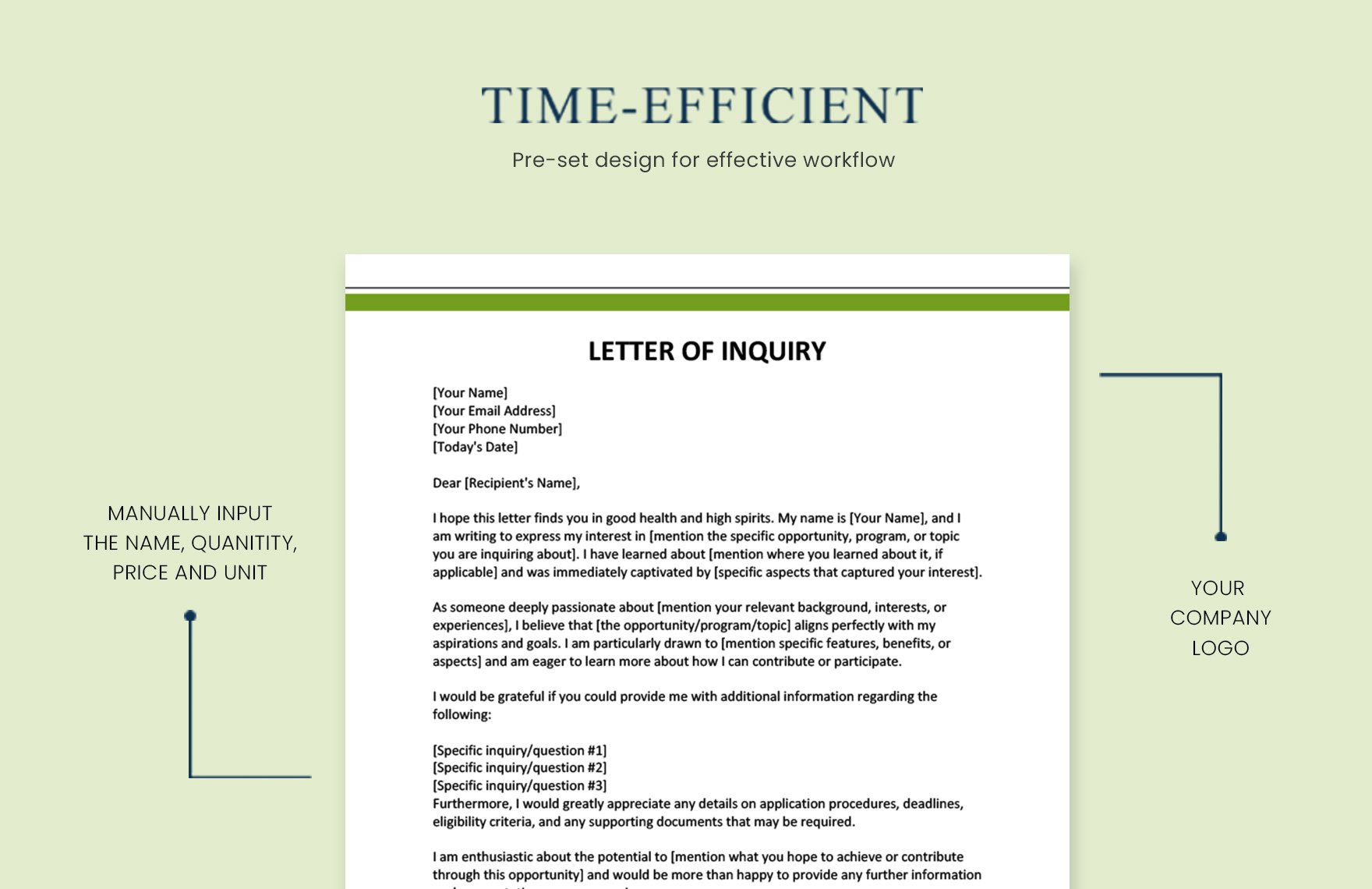 Letter of Inquiry