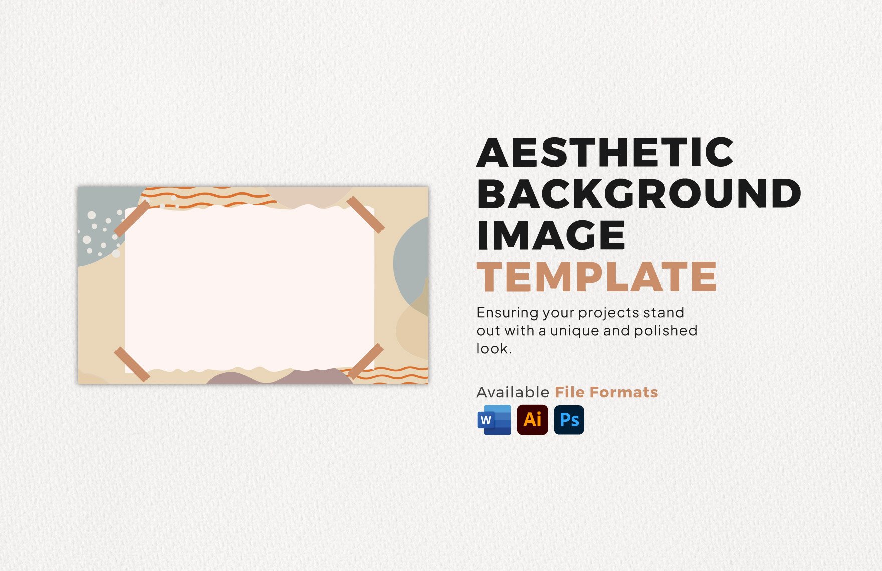 Aesthetic Background Image Template