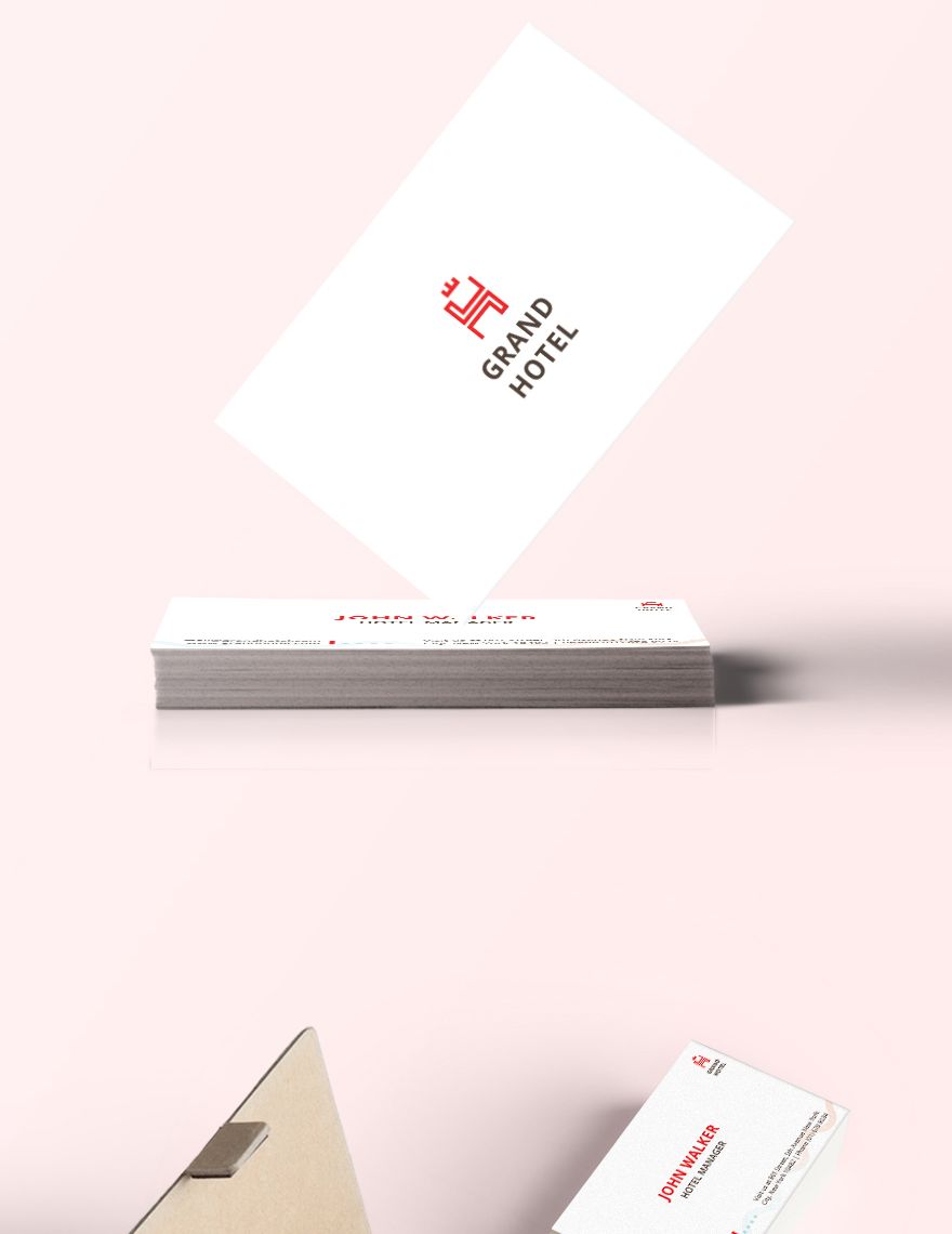Grand Hotel Business Card 