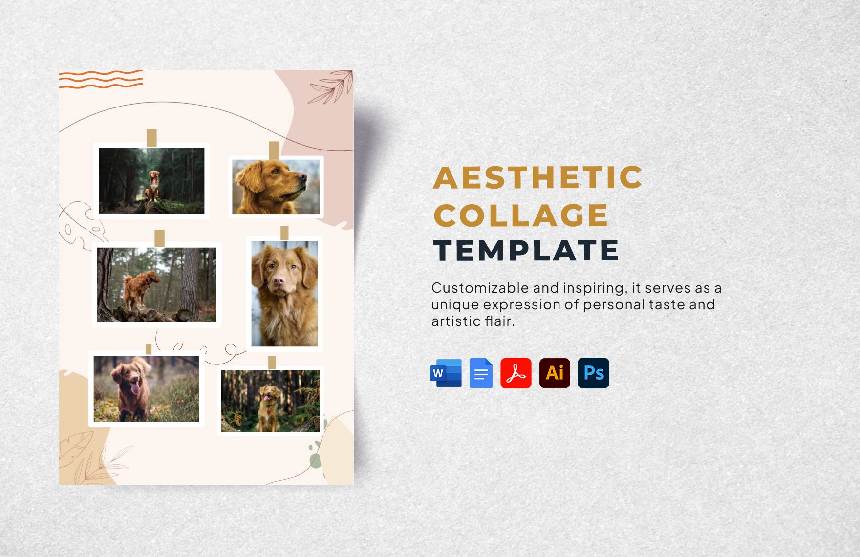Aesthetic Collage Template