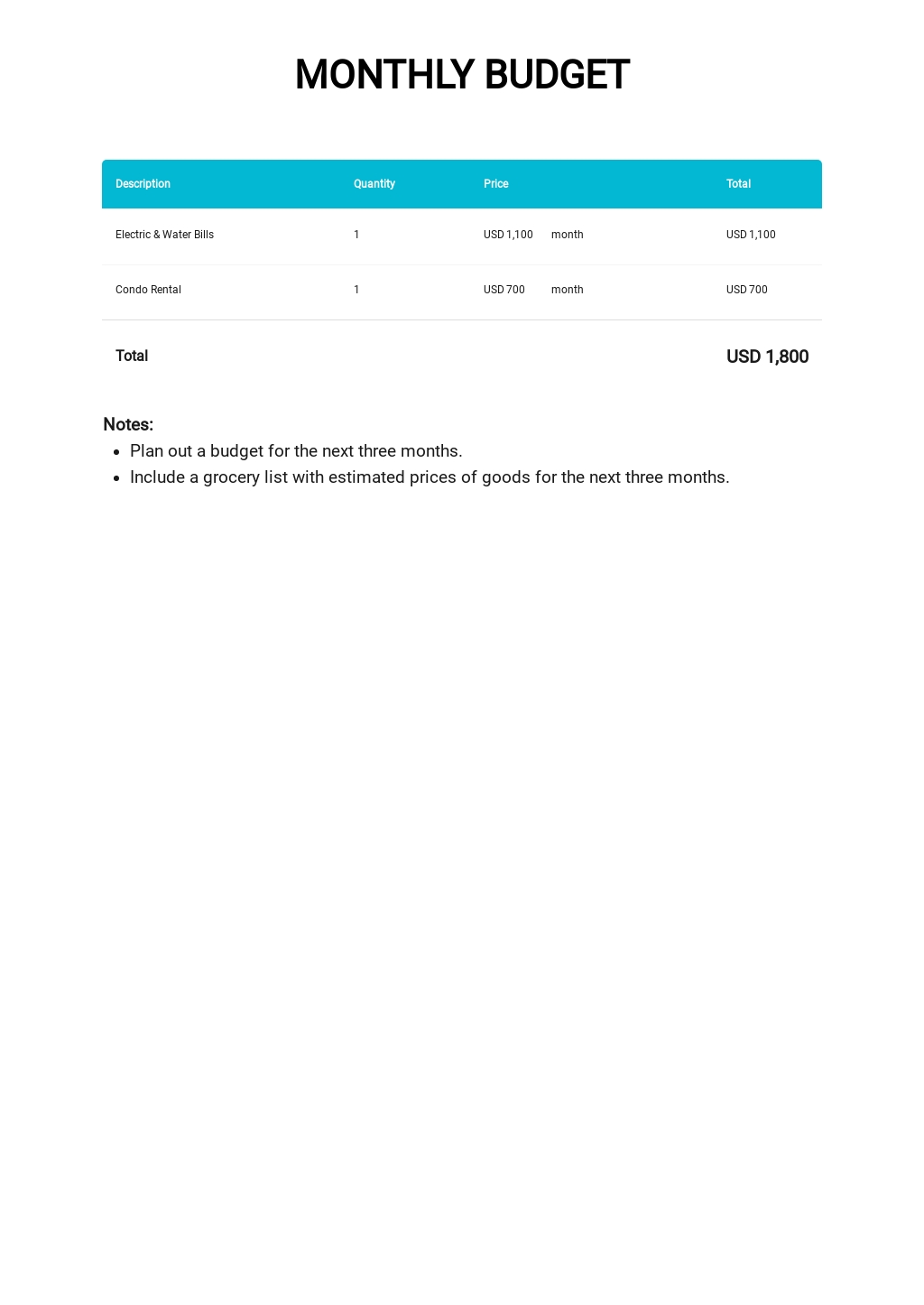 5+ FREE Monthly Sheet Templates - Adobe PDF | Template.net