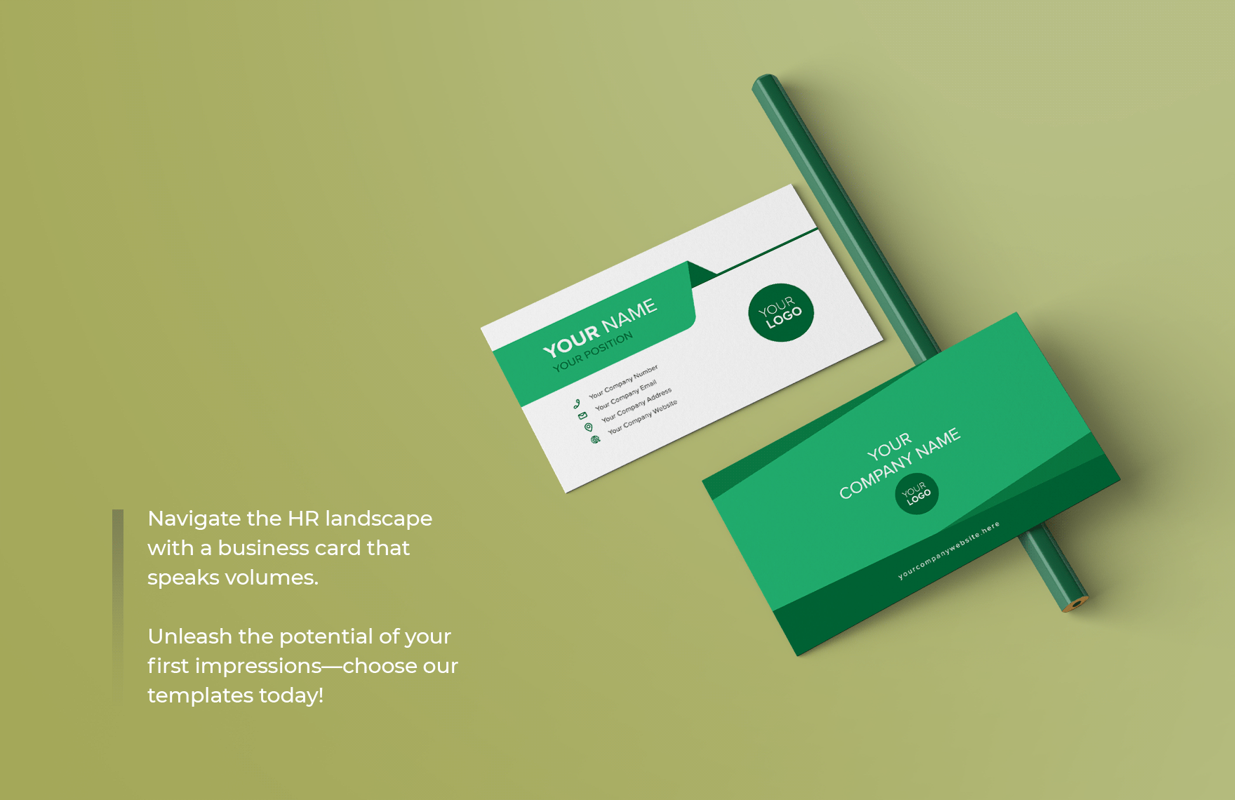 Brand Manager Business Card Template