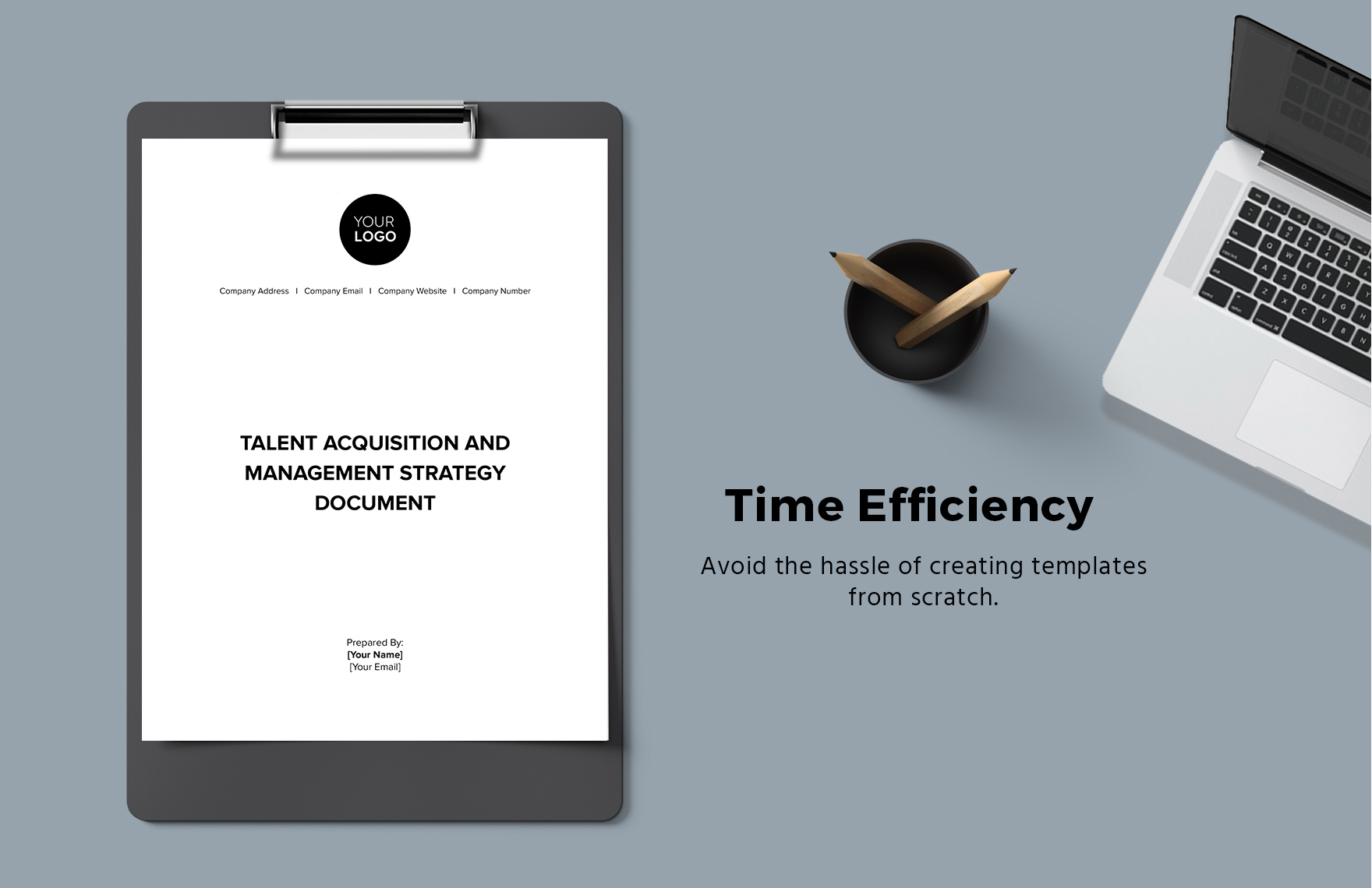 Talent Acquisition and Management Strategy Document HR Template