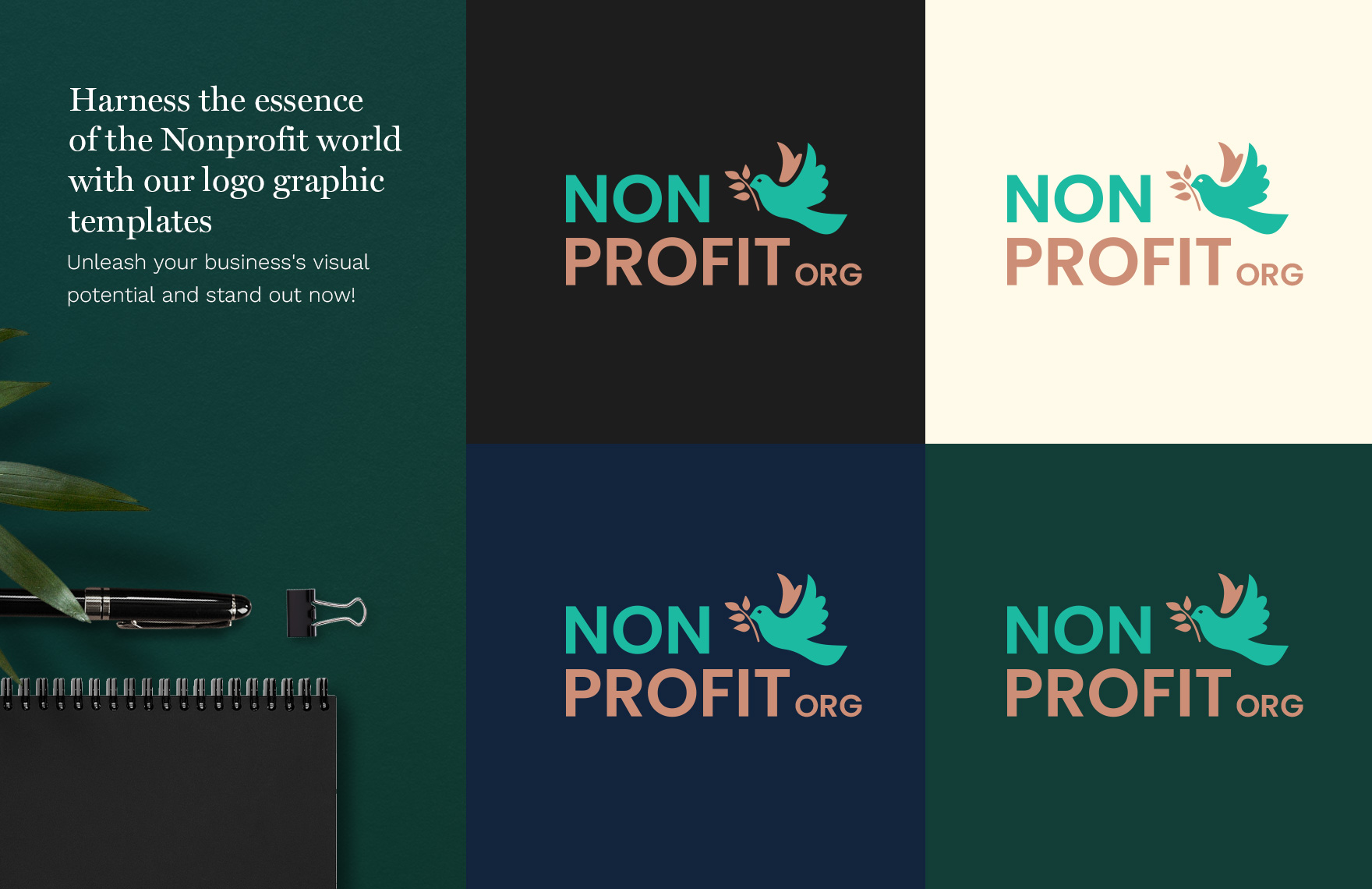 Nonprofit Religion Logo Template