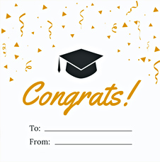 Free Graduation Address Label Template in PSD, Illustrator | Template.net