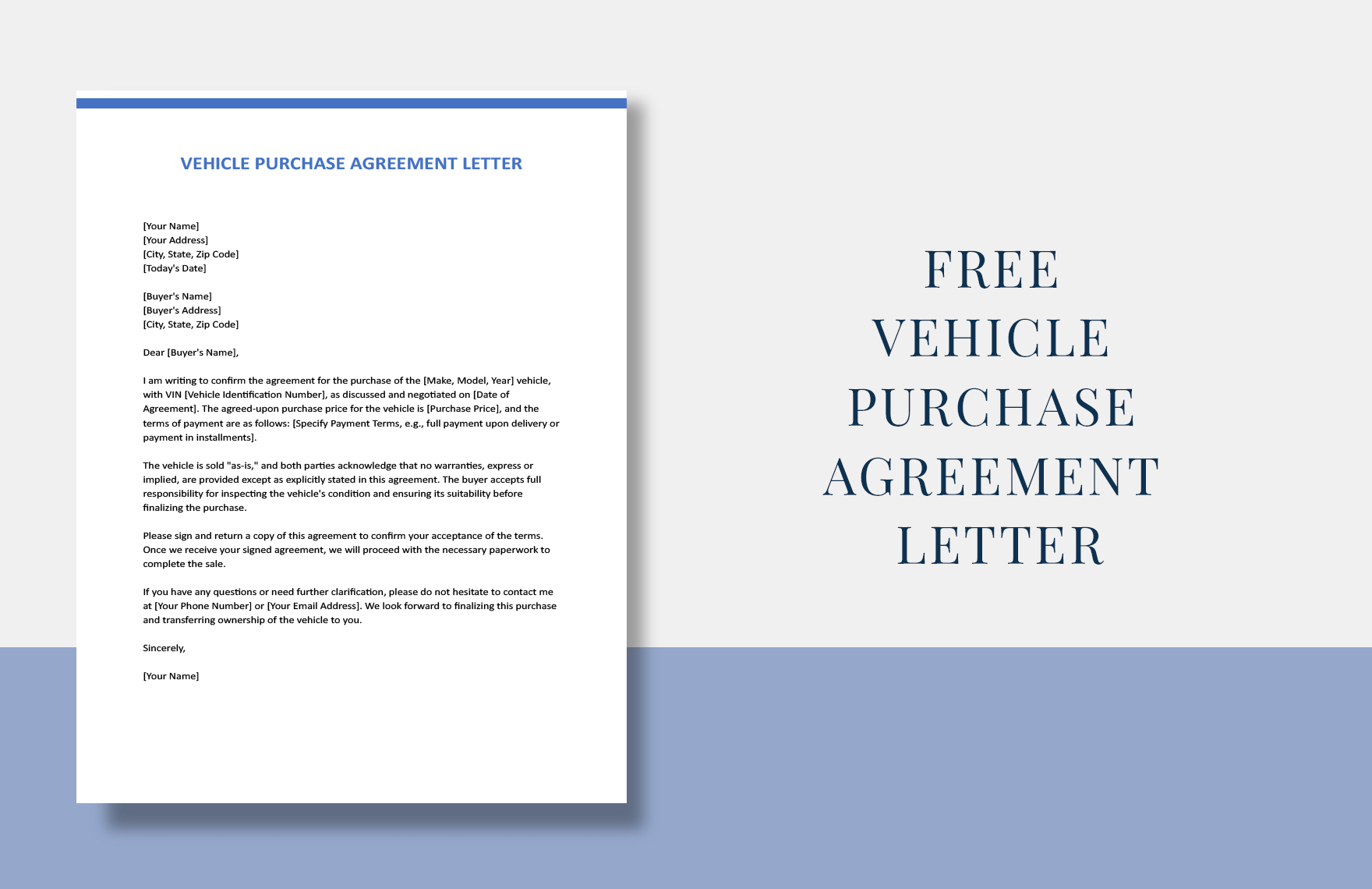 vehicle-purchase-agreement-letter