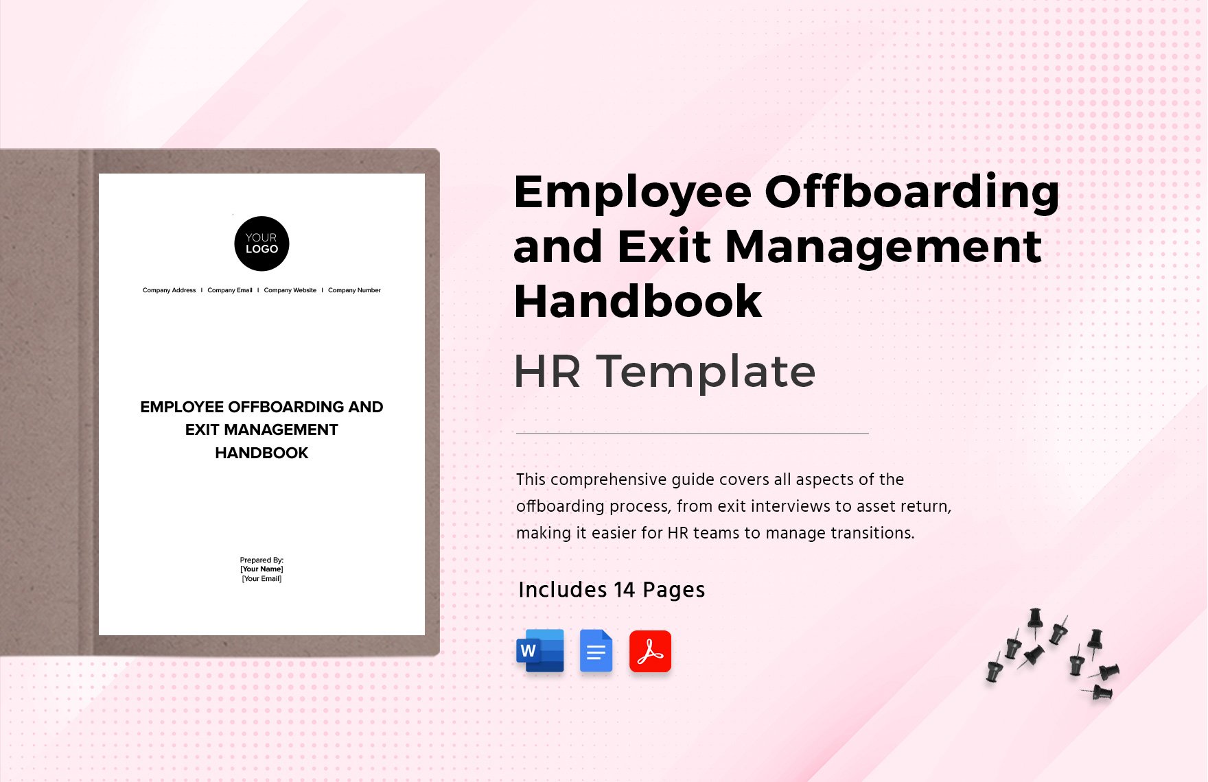 Employee Offboarding and Exit Management Handbook HR Template