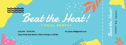 Pool Party Ticket Template.jpe