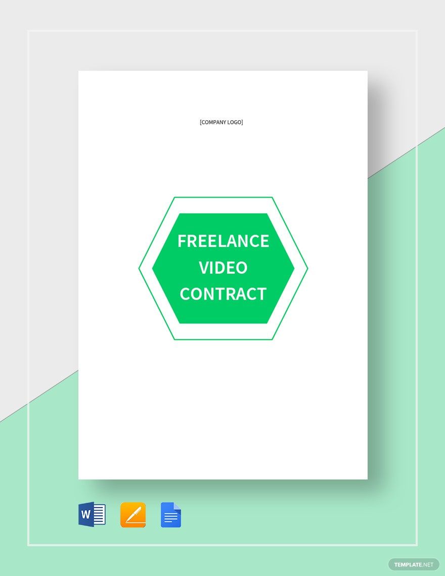 Freelance Video Contract Template