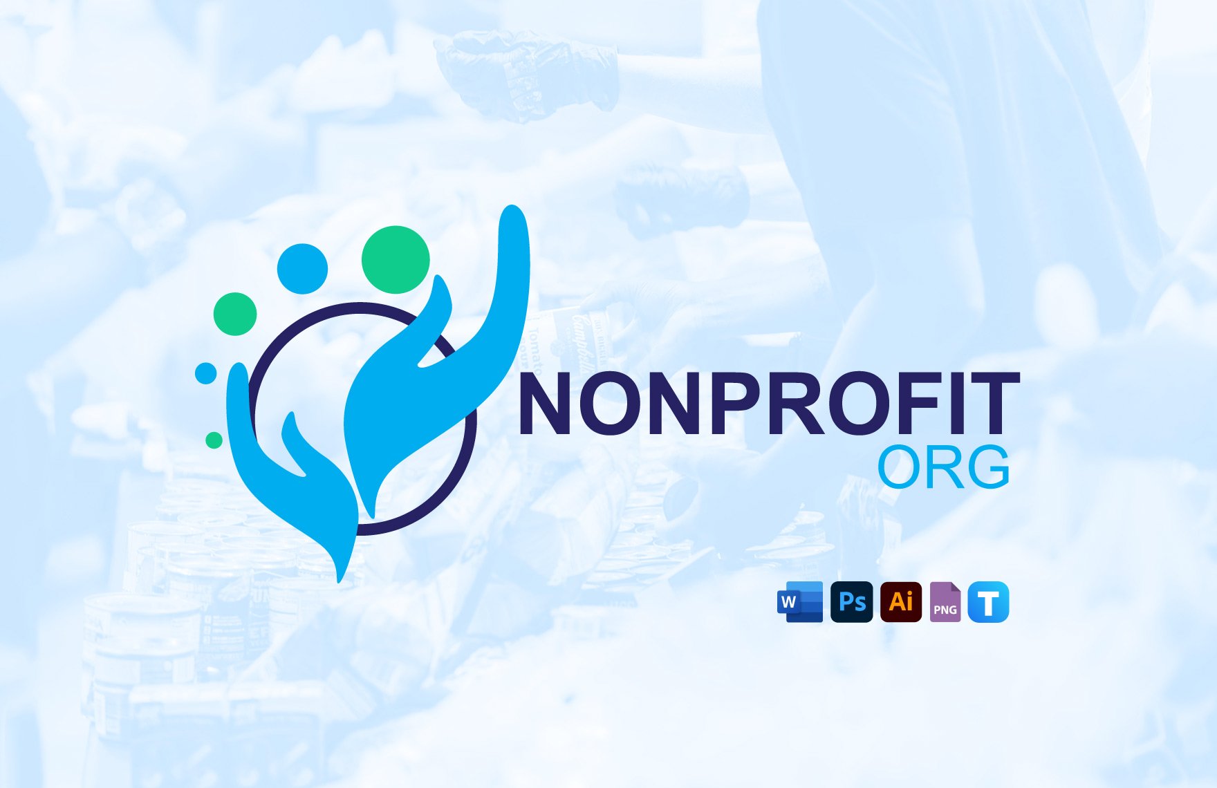 Nonprofit Community Development Logo Template