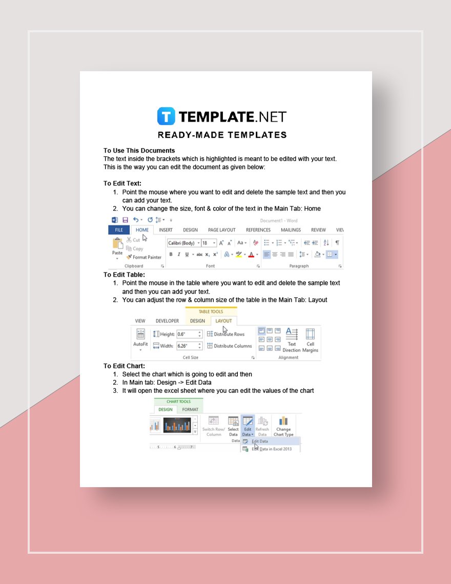 Energy Audit Report Template