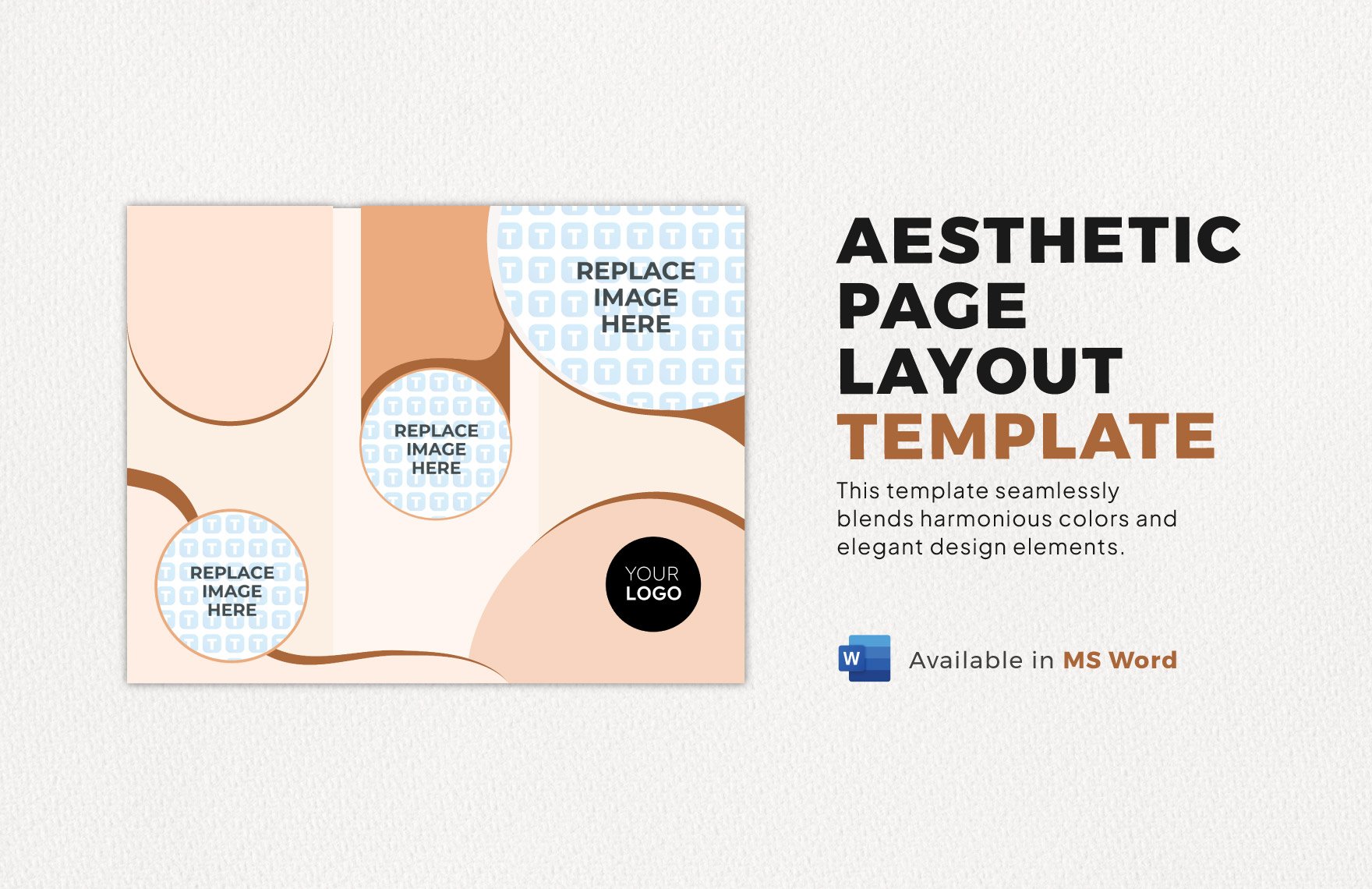 Aesthetic Page Layout Template