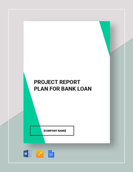 project report for bank loan