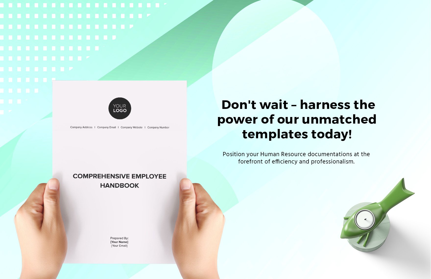 Comprehensive Employee Handbook HR Template