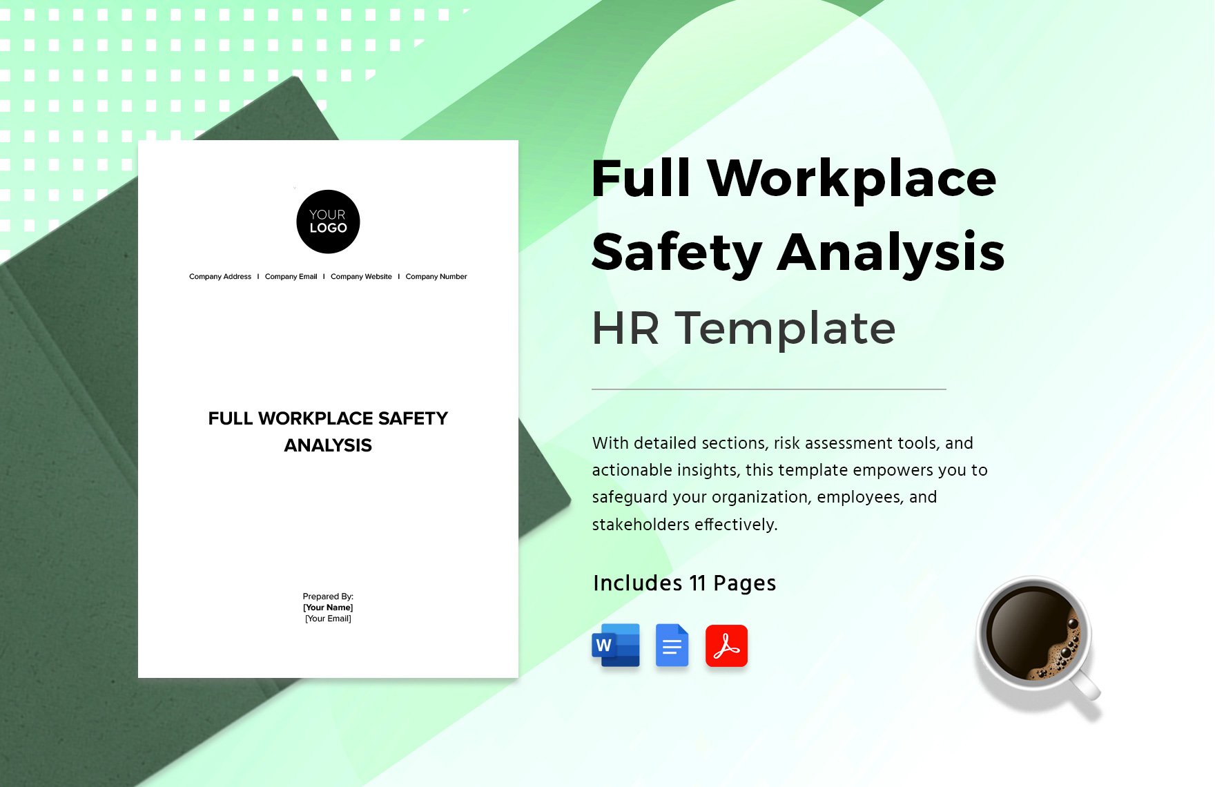 Full Workplace Safety Analysis HR Template