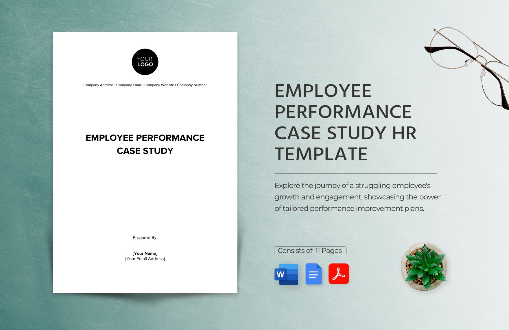 Employee Performance Case Study HR Template in Word, Google Docs, PDF
