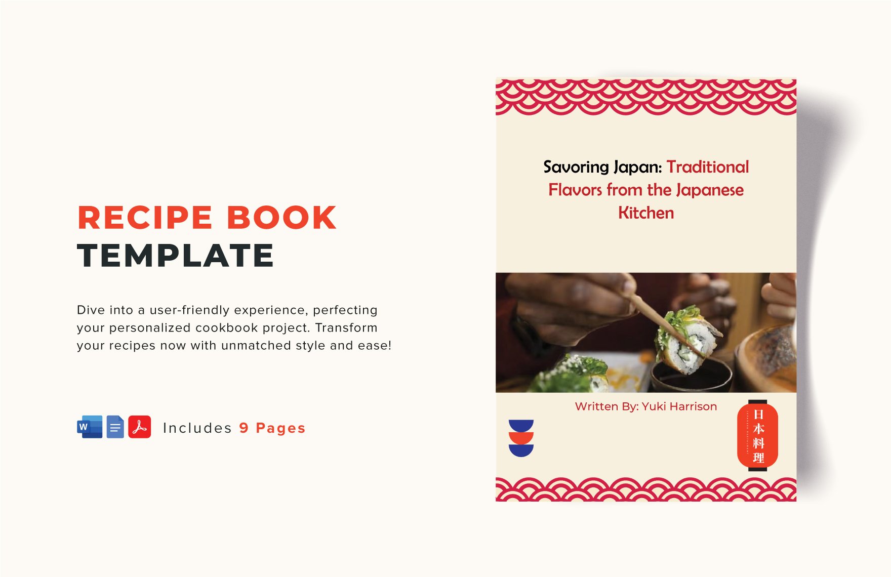 Free Recipe Book Template in Word, PDF