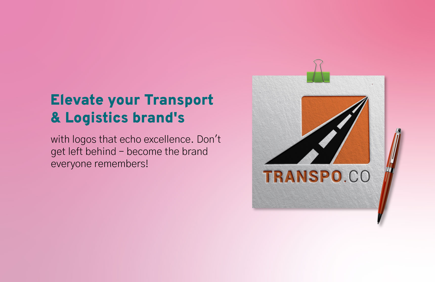 Transport and Logistics Transportation Icon Logo Template