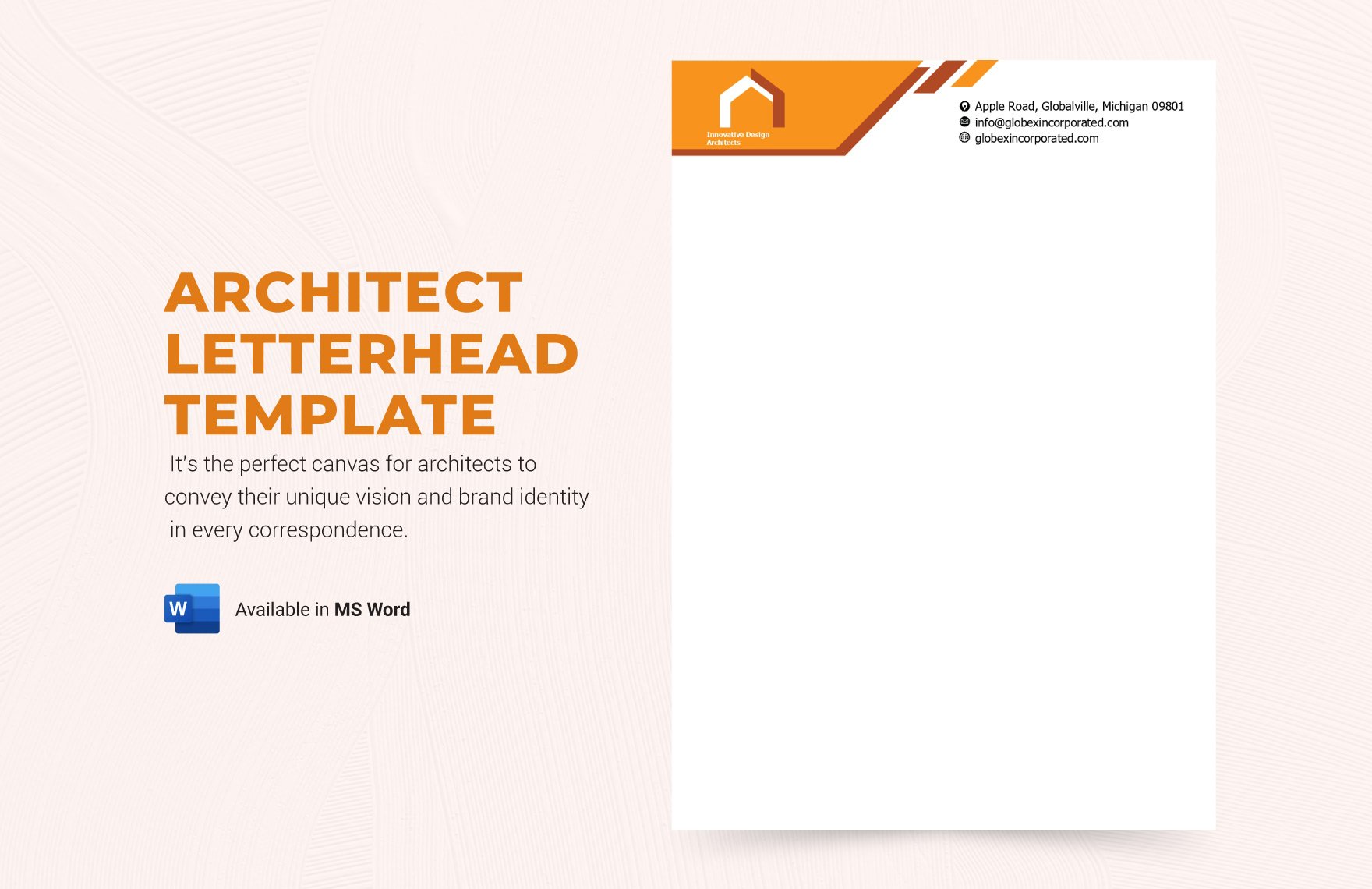 Free Architect Letterhead Template in Word, PDF
