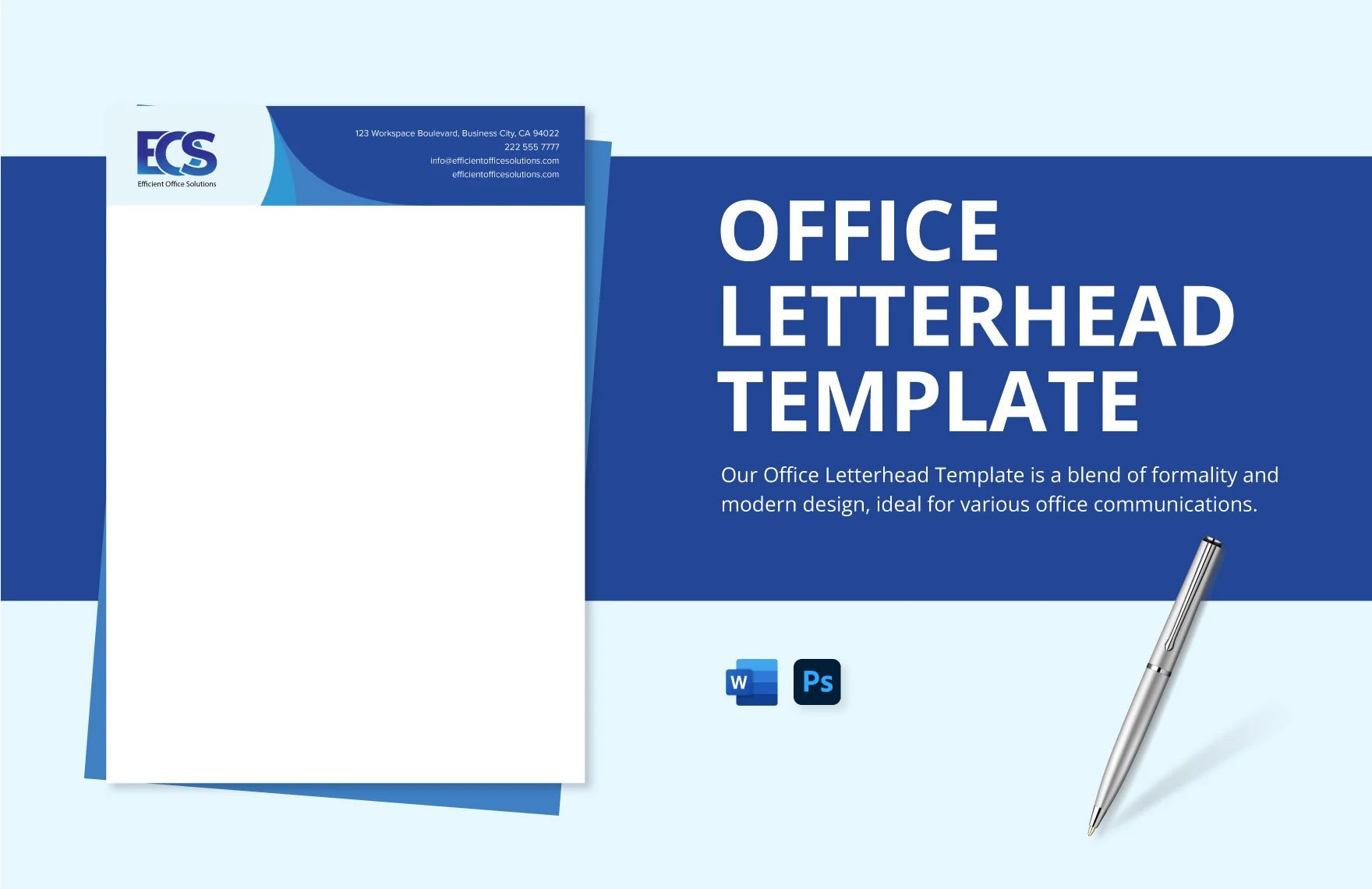 Office Letterhead Template