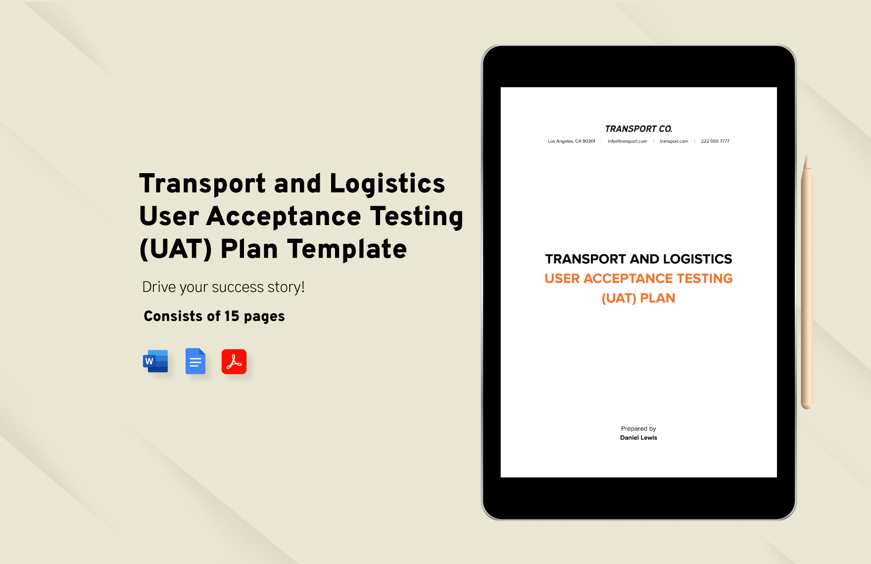 Logistics Plan Template In Excel Google Sheets Download Template