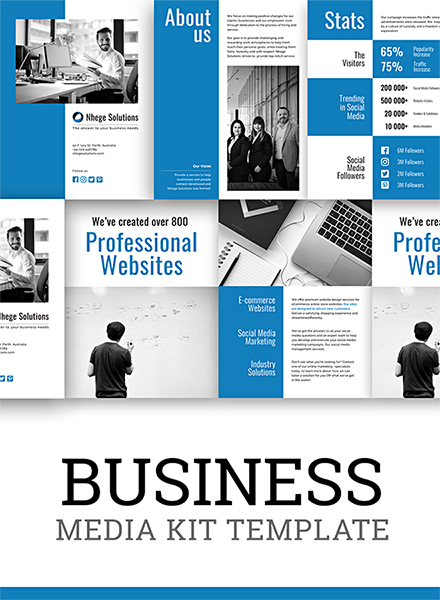 Free Media Kit Templates | Download Ready-Made | Template.net