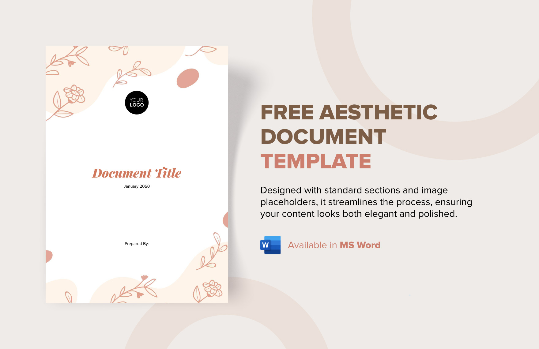 Free Aesthetic Document Template - Download in Word | Template.net