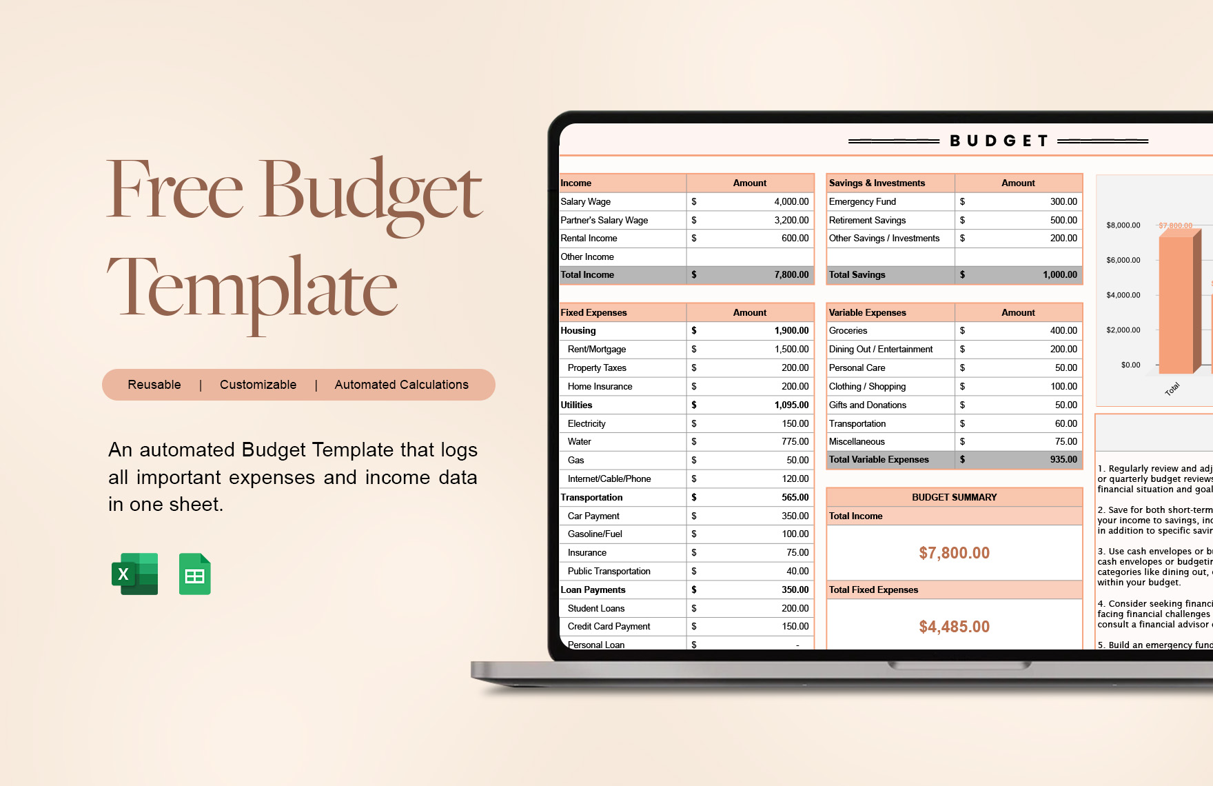 Free Zero Based Budget Download in Excel Google Sheets Template net