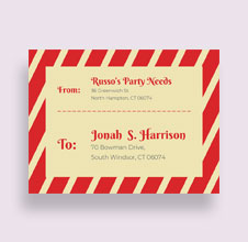 Free Shipping Label Template in Adobe Photoshop, Adobe Illustrator ...