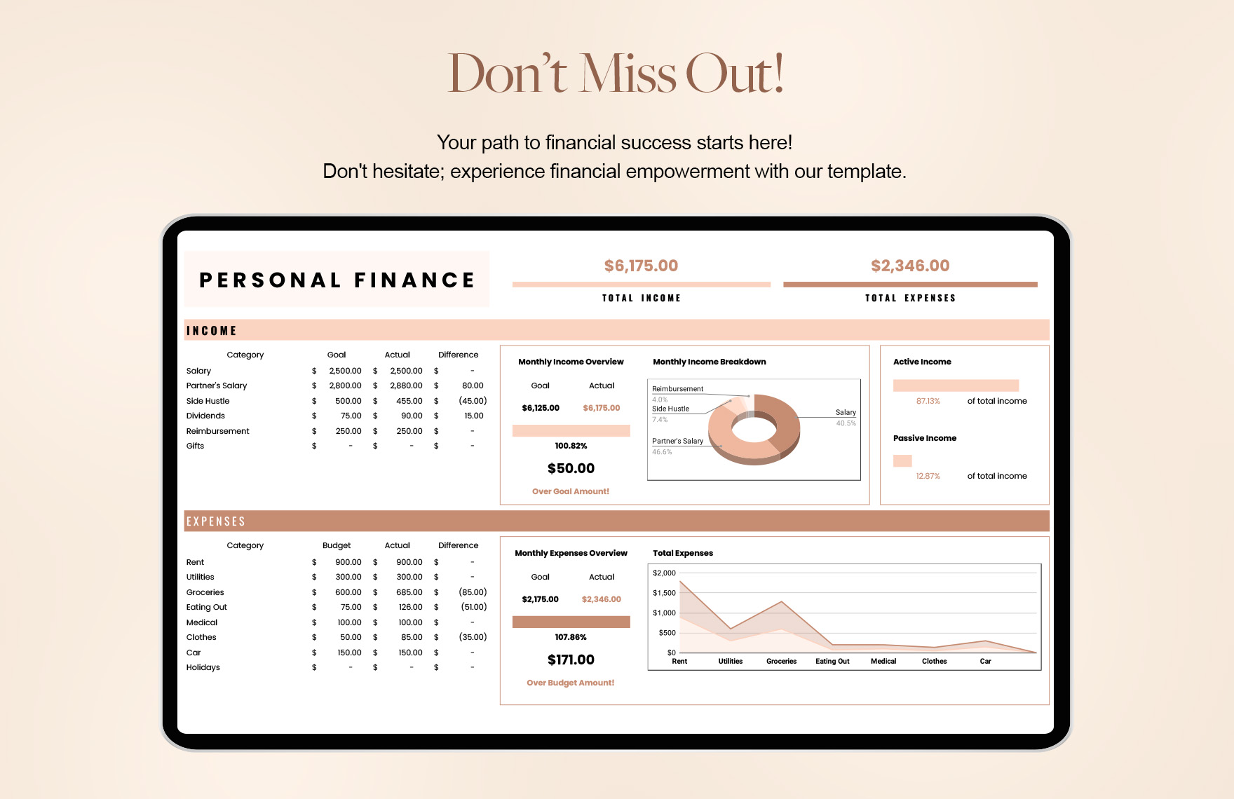 Download Complete Personal Finance Template