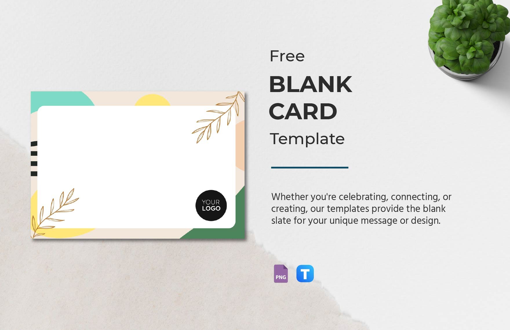 Blank Card Template