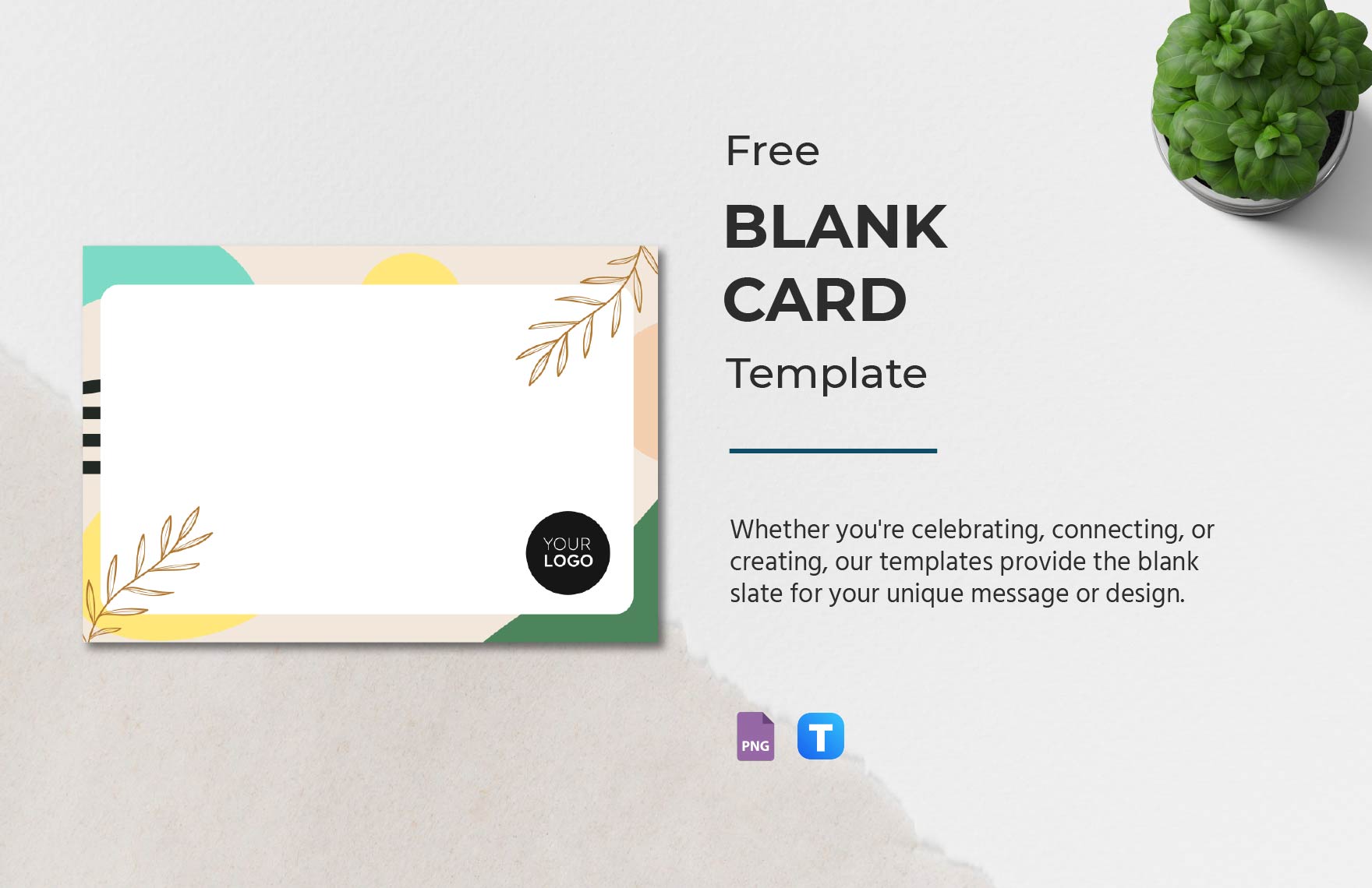 Blank ID Card Template