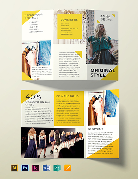 Fashion Brochure Template 52 Free Psd Eps Ai Indesign Format Download Free Premium Templates