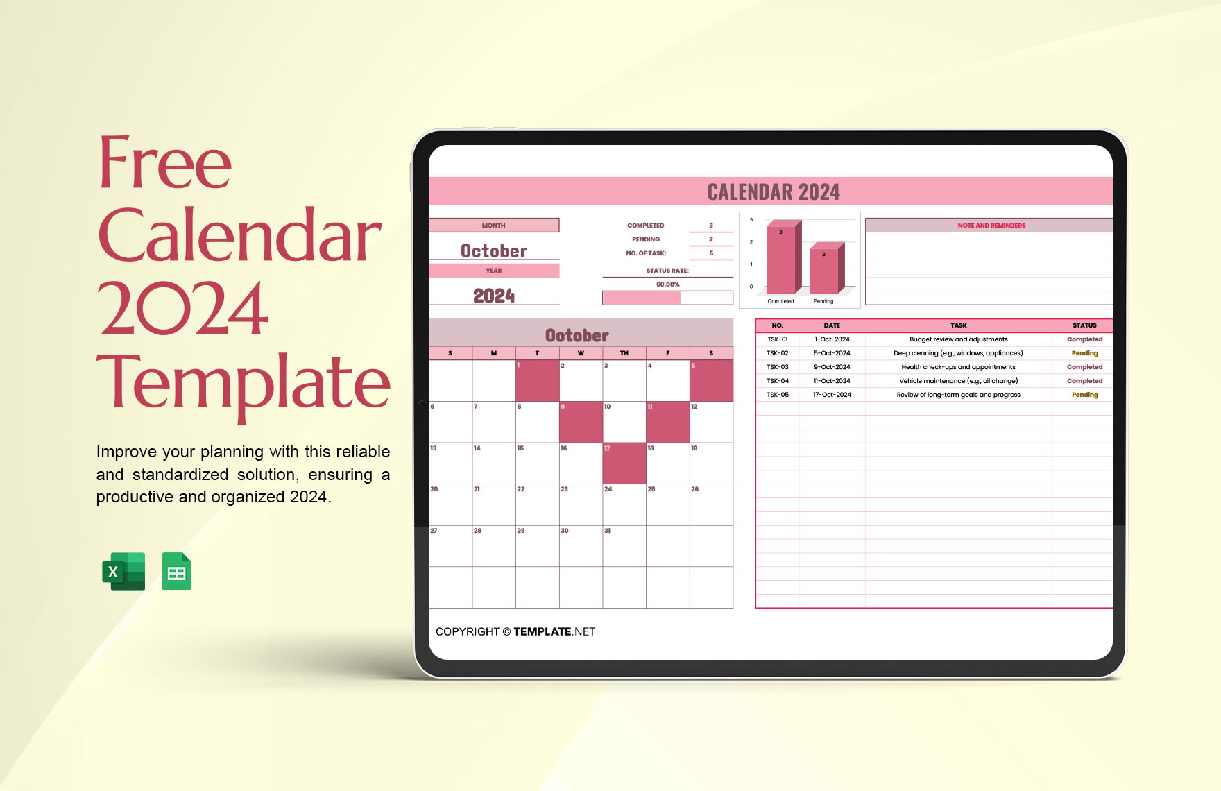 Does Google Sheets Have A 2024 Calendar Template Printable Online