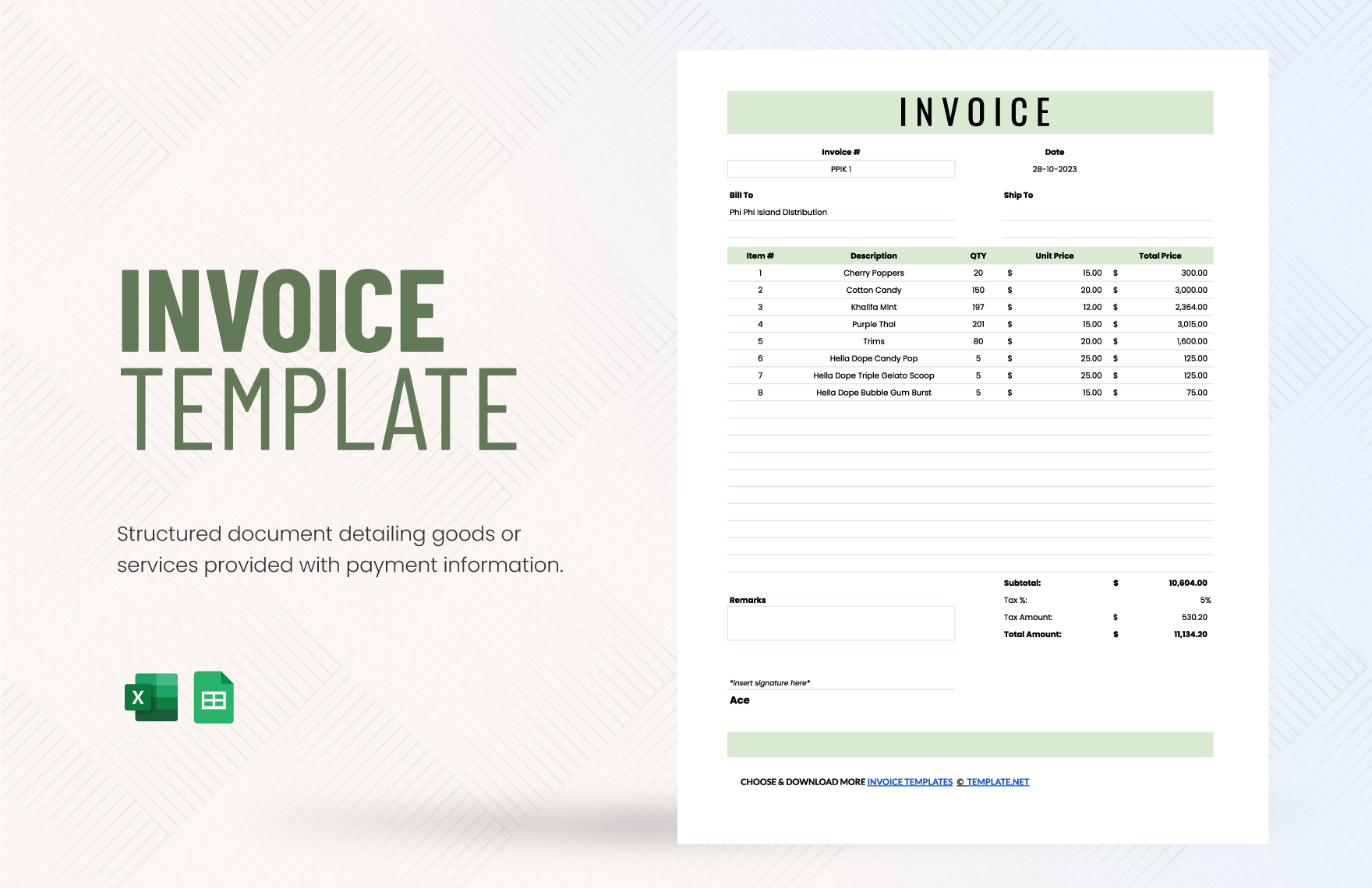 Excel Templates - FREE Download | Template.net