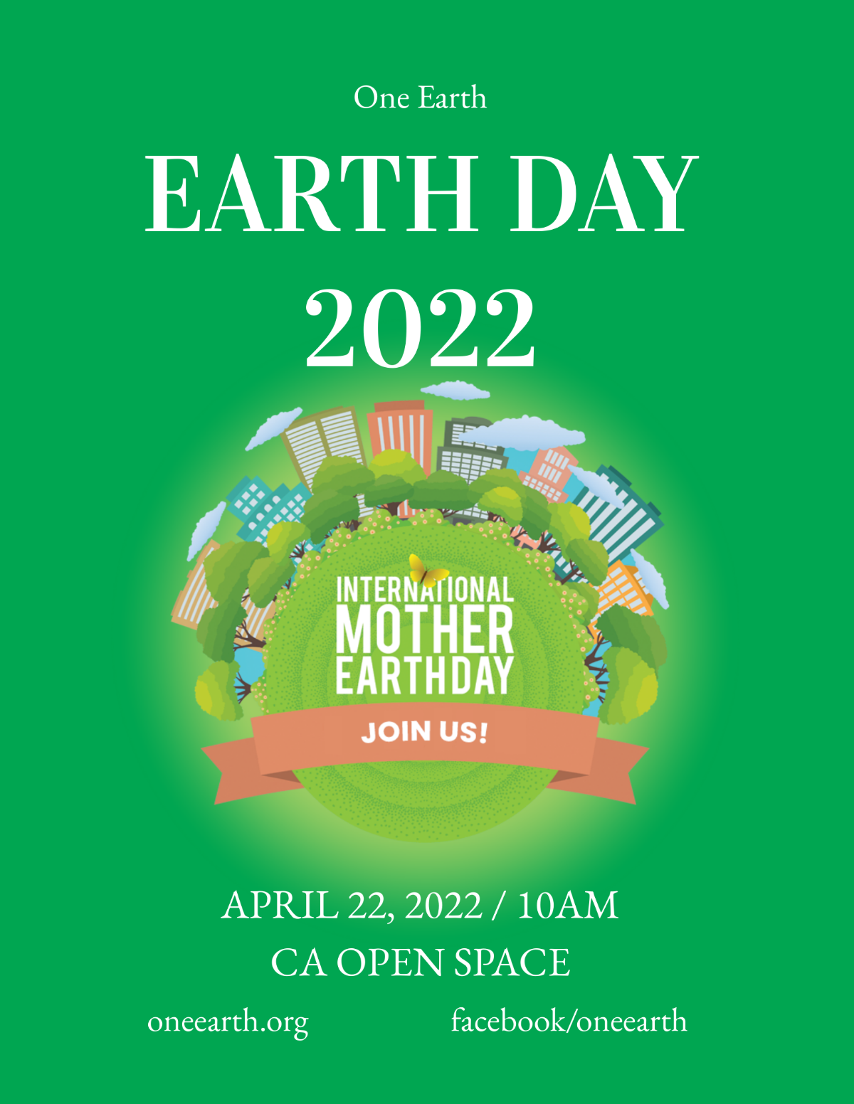 International Earth Day Flyer Template