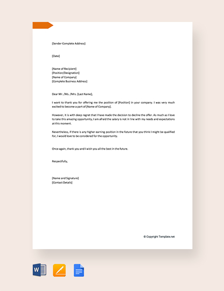 FREE Resignation Letter Template Due to Travel: Download 1440+ Letters ...