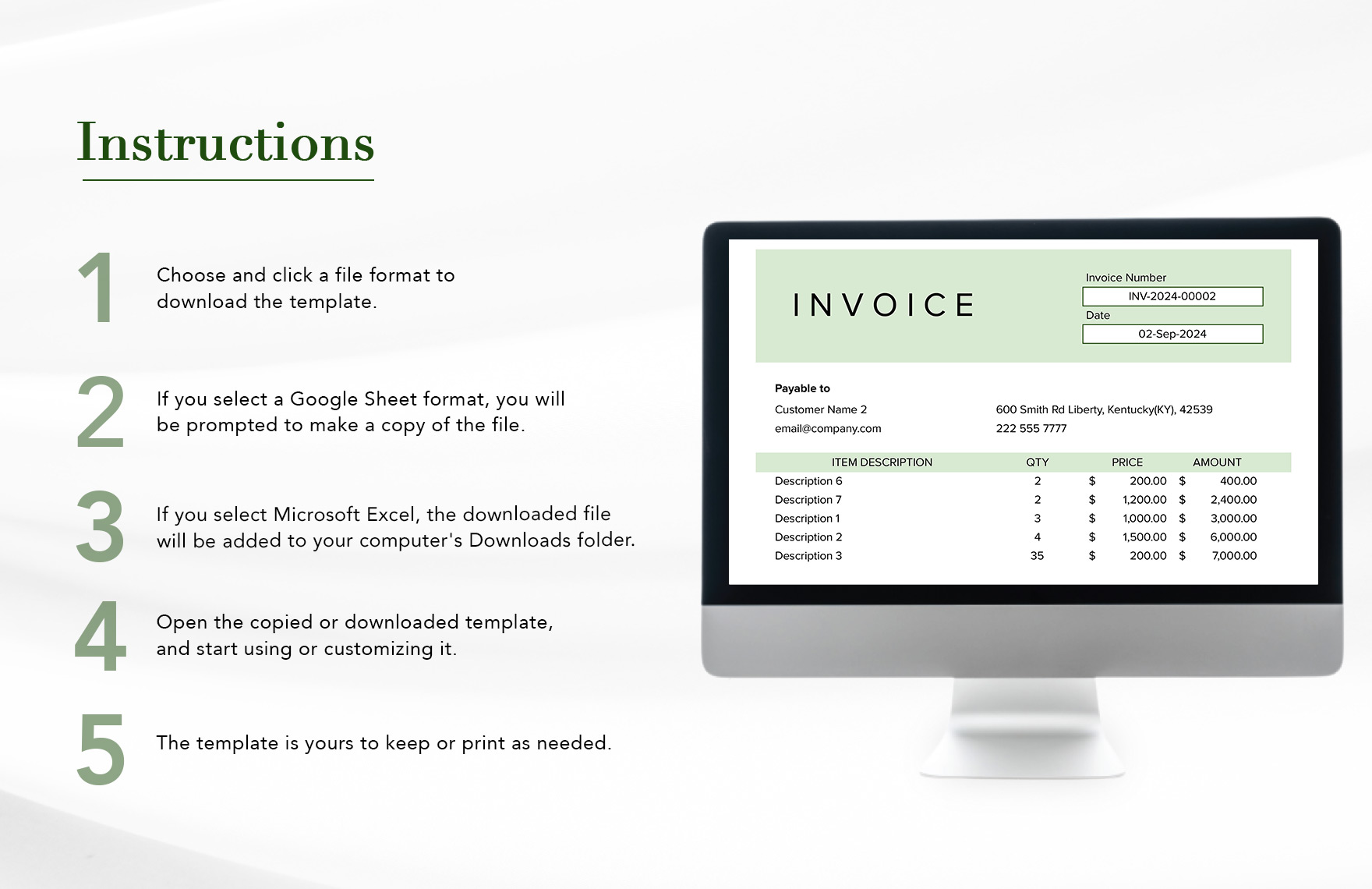 Generic Invoice Template