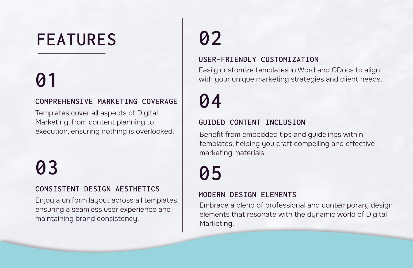 Digital Marketing Agency Website Content Planning Worksheet Template