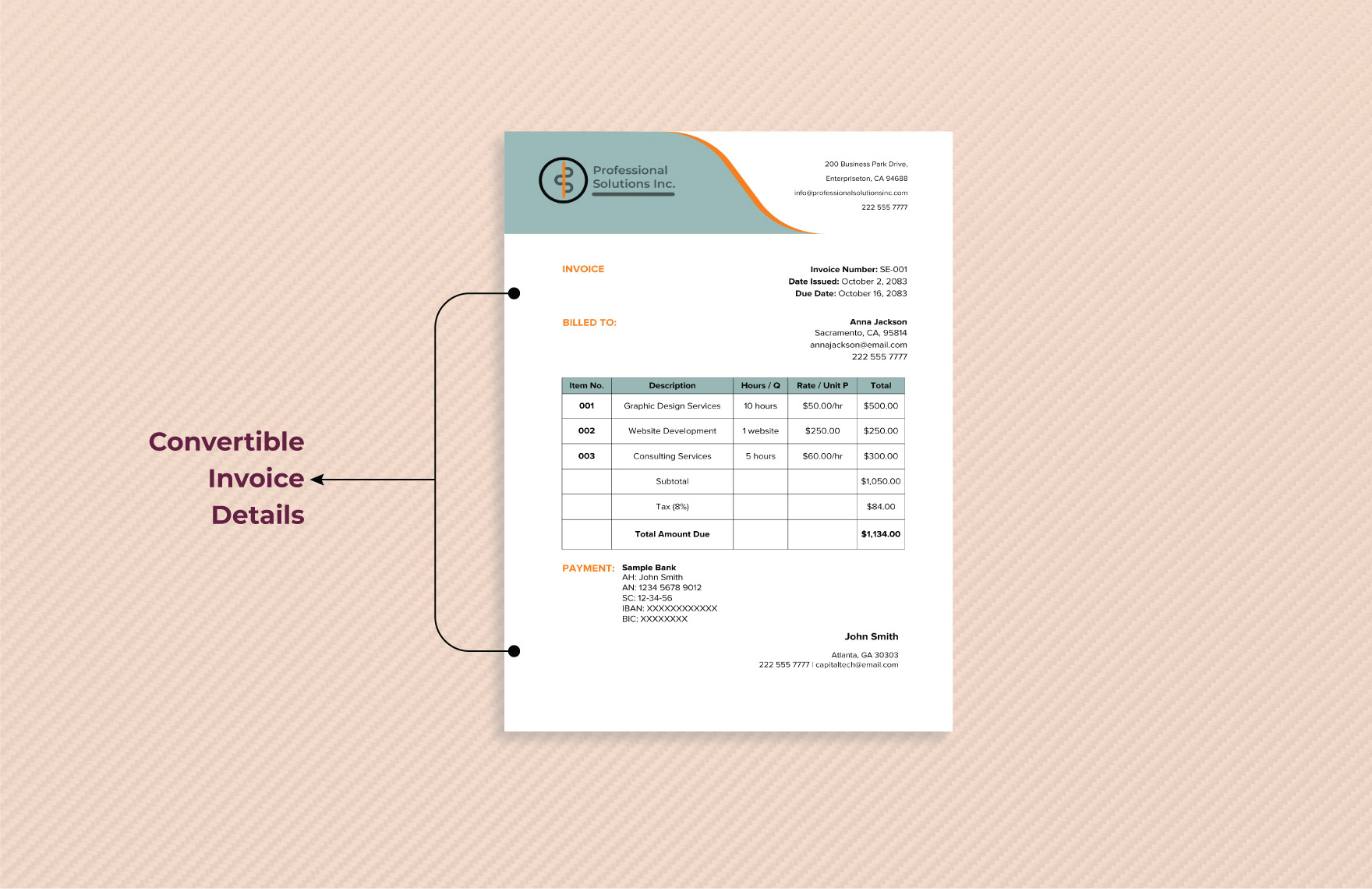 Free Self Employed Invoice Template - Download in Word | Template.net