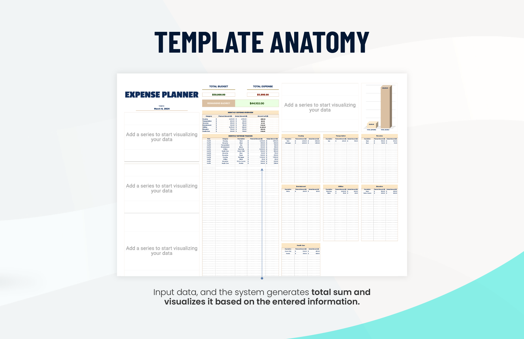 Expense Planner Template