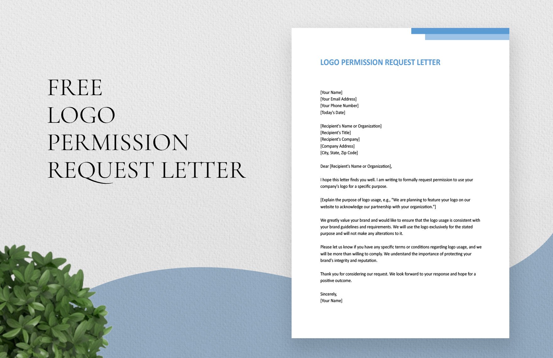 Logo Permission Request Letter
