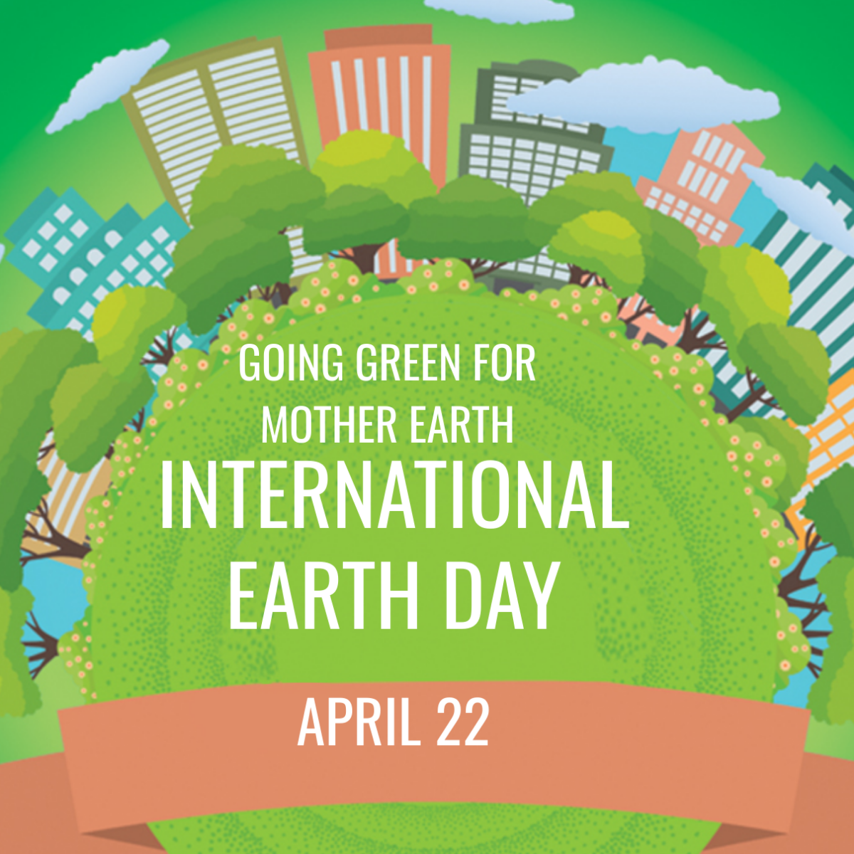 International Earth Day Instagram Profile Photo Template