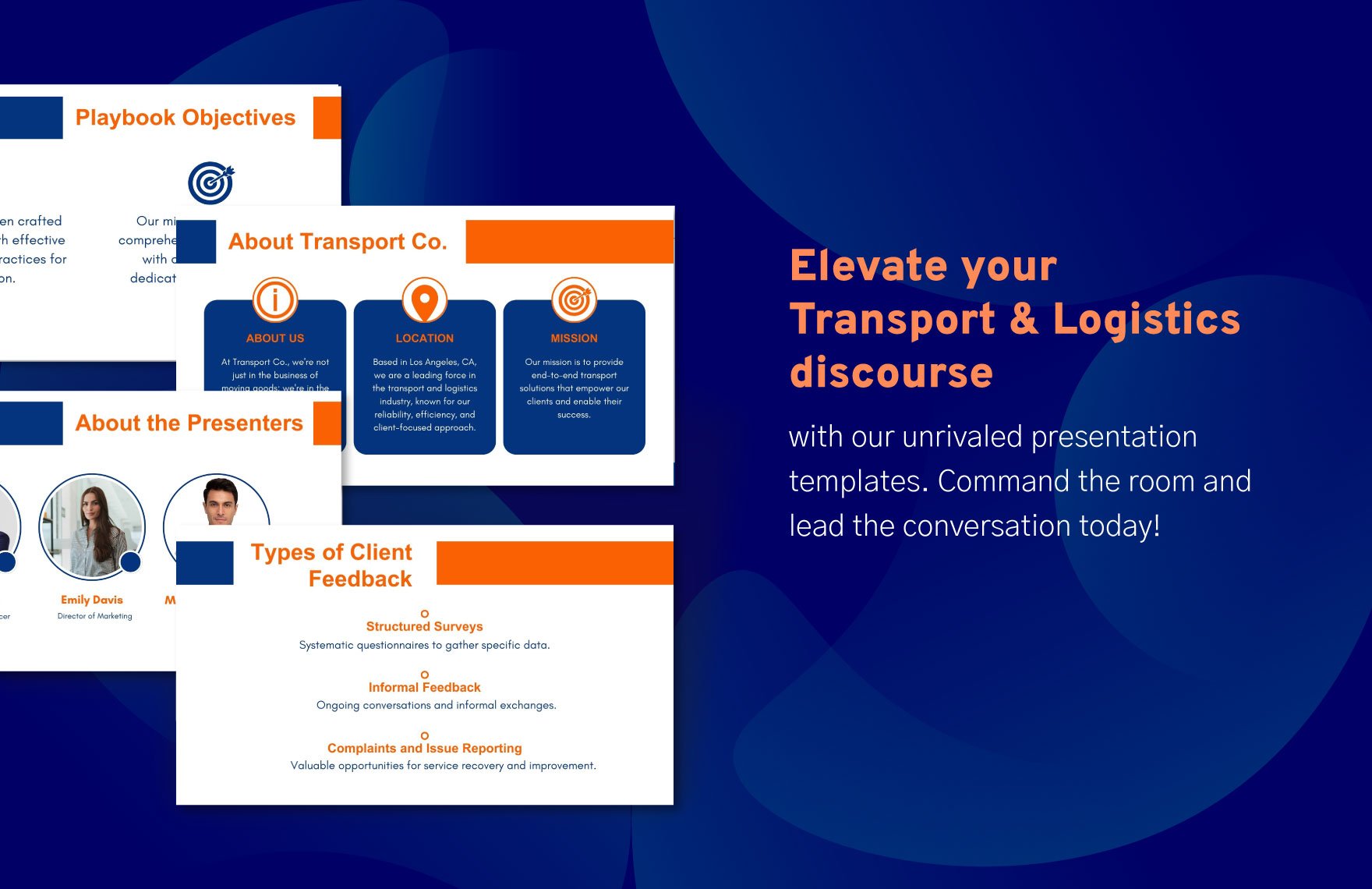 Transport and Logistics Client Retention Playbook Template